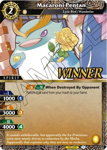 Image for Macaroni Pentan (Tournament Pack Vol. 3 -Winner-) (Launch & Event Promos) (PR-024) - Battle Spirits Saga