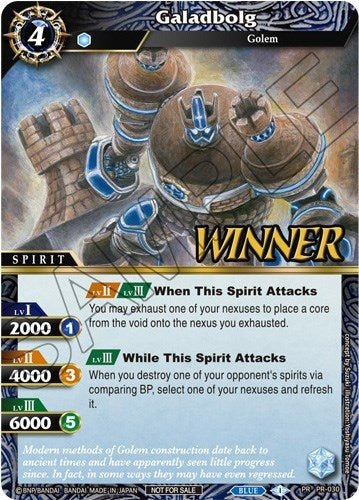 Image for Galadbolg (Tournament Pack Vol. 3 -Winner-) (Launch & Event Promos) (PR-030) - Battle Spirits Saga