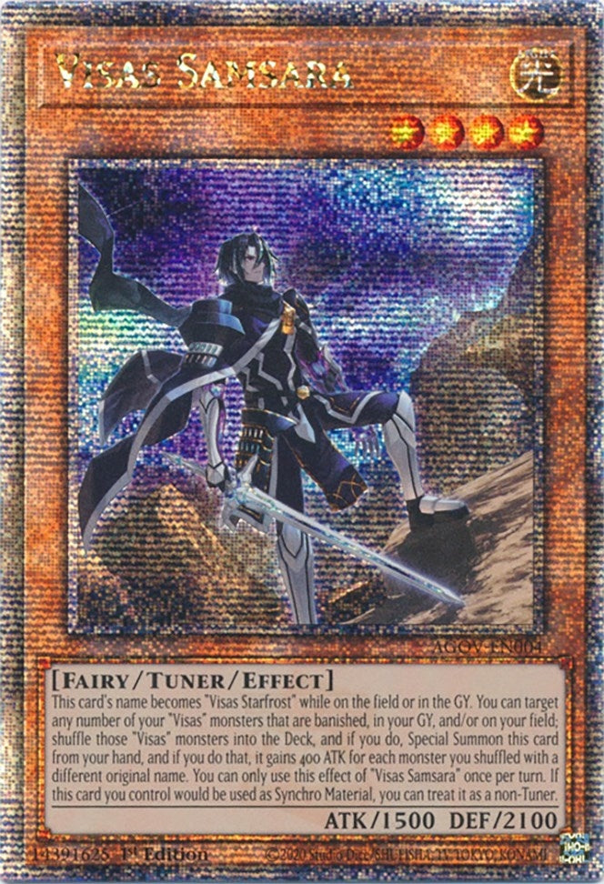 Image for Visas Samsara (Quarter Century Secret Rare) (Age of Overlord) (AGOV-EN004) - YuGiOh