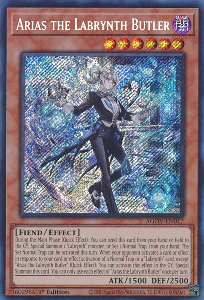 Image for Arias the Labrynth Butler (Age of Overlord) (AGOV-EN017) - YuGiOh