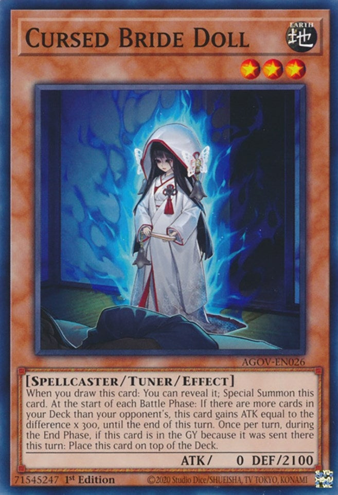 Image for Cursed Bride Doll (Age of Overlord) (AGOV-EN026) - YuGiOh