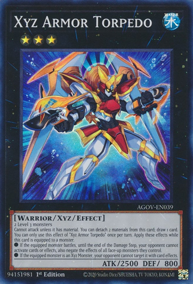 Image for Xyz Armor Torpedo (Age of Overlord) (AGOV-EN039) - YuGiOh