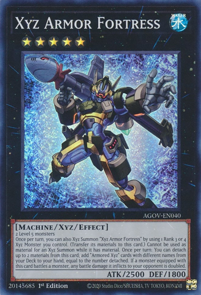 Image for Xyz Armor Fortress (Age of Overlord) (AGOV-EN040) - YuGiOh