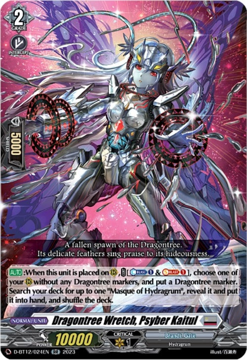 Image for Dragontree Wretch, Psyber Kaitul (D-BT12: Evenfall Onslaught) (D-BT12/024EN) - Cardfight Vanguard
