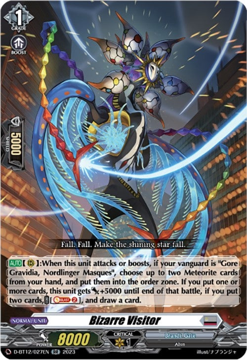 Image for Bizarre Visitor (D-BT12: Evenfall Onslaught) (D-BT12/027EN) - Cardfight Vanguard