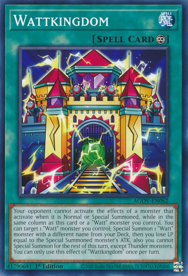 Image for Wattkingdom (Age of Overlord) (AGOV-EN062) - YuGiOh
