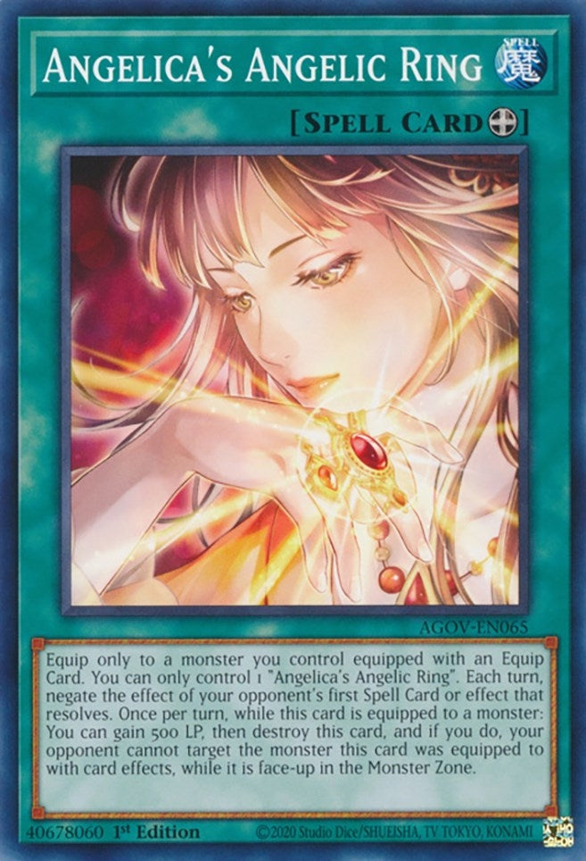 Image for Angelica's Angelic Ring (Age of Overlord) (AGOV-EN065) - YuGiOh