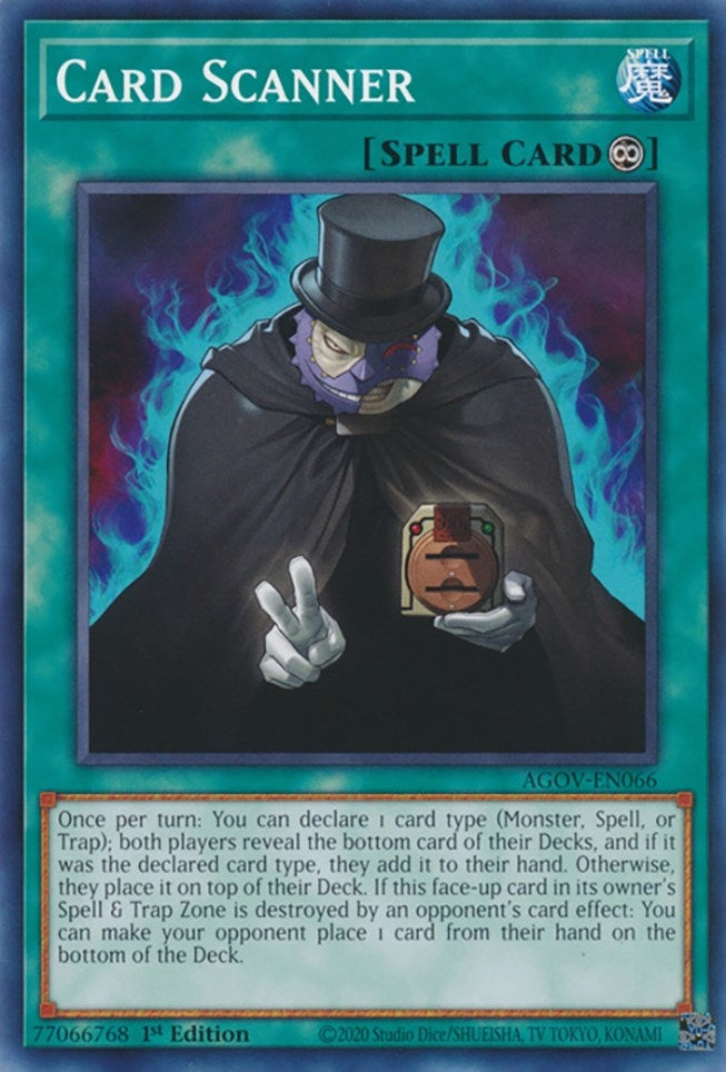 Image for Card Scanner (Age of Overlord) (AGOV-EN066) - YuGiOh