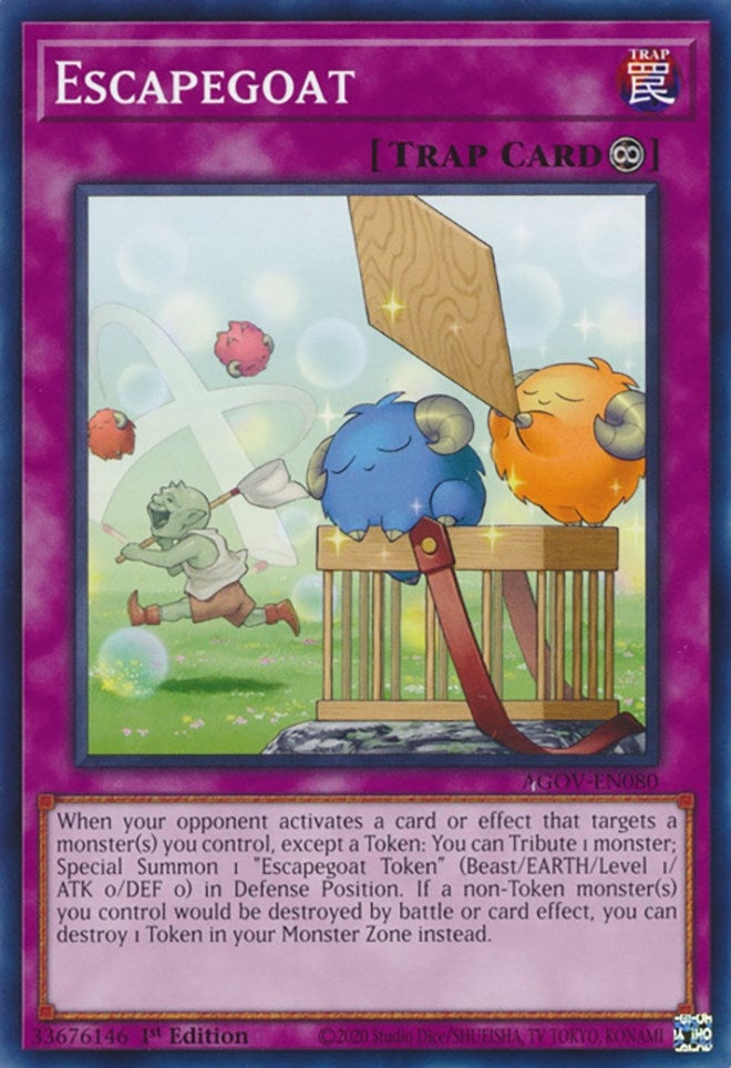 Image for Escapegoat (Age of Overlord) (AGOV-EN080) - YuGiOh