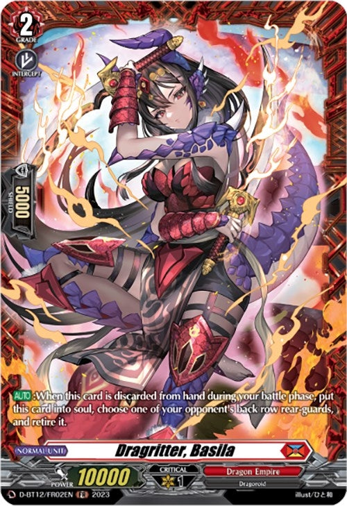Image for Dragritter, Basila (FR) (D-BT12: Evenfall Onslaught) (D-BT12/FR02EN) - Cardfight Vanguard