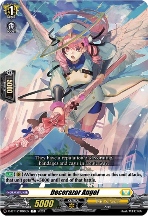 Image for Decorazor Angel (D-BT12: Evenfall Onslaught) (D-BT12/088EN) - Cardfight Vanguard