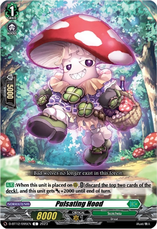 Image for Pulsating Hood (D-BT12: Evenfall Onslaught) (D-BT12/095EN) - Cardfight Vanguard