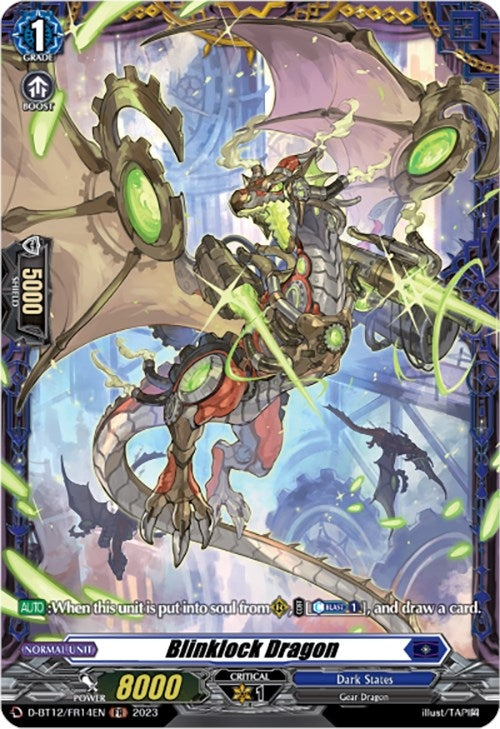 Image for Blinklock Dragon (FR) (D-BT12: Evenfall Onslaught) (D-BT12/FR14EN) - Cardfight Vanguard