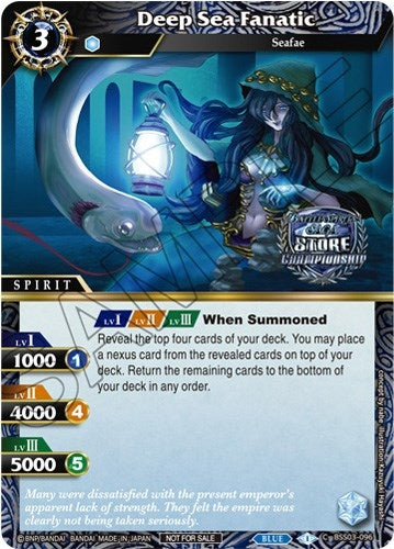 Image for Deep Sea Fanatic (Championship Pack 2023 Vol. 3) (Launch & Event Promos) (BSS03-096) - Battle Spirits Saga
