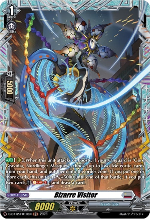 Image for Bizarre Visitor (FR) (D-BT12: Evenfall Onslaught) (D-BT12/FR19EN) - Cardfight Vanguard