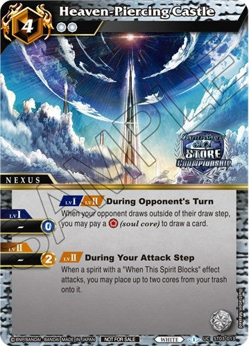 Image for Heaven-Piercing Castle (Champion Card Set Vol. 3) (Launch & Event Promos) (ST03-013) - Battle Spirits Saga