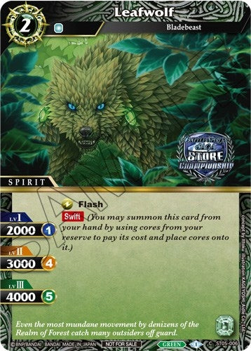 Image for Leafwolf (Champion Card Set Vol. 3) (Launch & Event Promos) (ST05-006) - Battle Spirits Saga