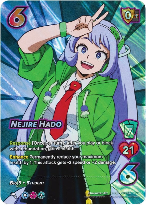 Image for Nejire Hado (UniVersus: My Hero Academia: Jet Burn) (11/17) - UniVersus