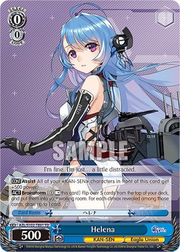 Image for Helena (Azur Lane) (AZL/S102-TE01 TD) - Weiss Schwarz