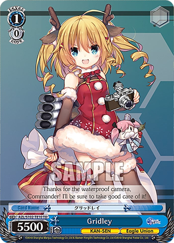 Image for Gridley (RRR) (Azur Lane) (AZL/S102-TE10R RRR) - Weiss Schwarz
