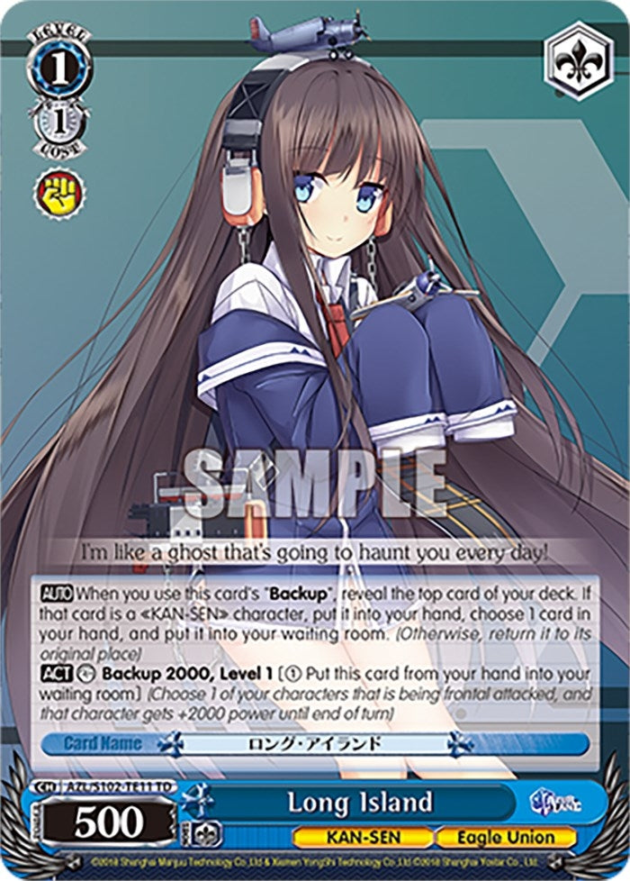 Image for Long Island (Azur Lane) (AZL/S102-TE11 TD) - Weiss Schwarz
