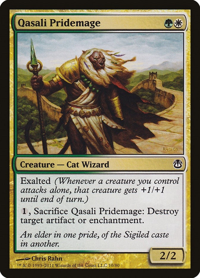 Image for Qasali Pridemage (Duel Decks: Ajani vs. Nicol Bolas) (10) - Magic: The Gathering