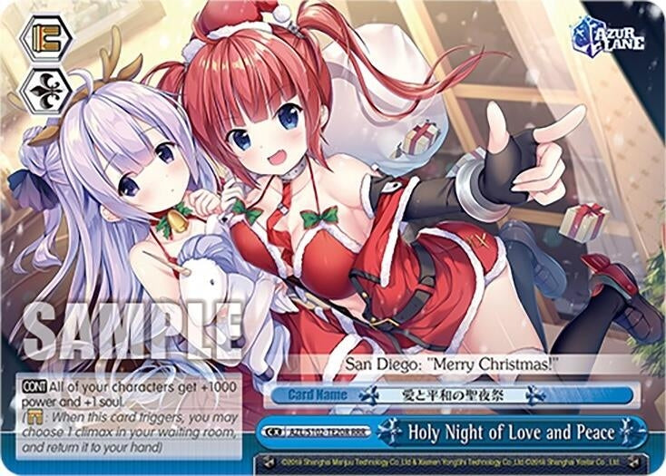 Image for Holy Night of Love and Peace (RRR) (Azur Lane) (AZL/S102-TE20R RRR) - Weiss Schwarz