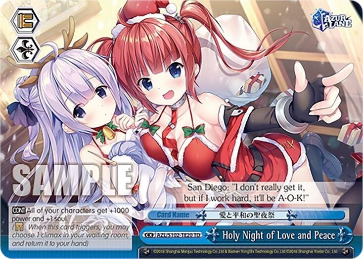 Image for Holy Night of Love and Peace (Azur Lane) (AZL/S102-TE20 TD) - Weiss Schwarz