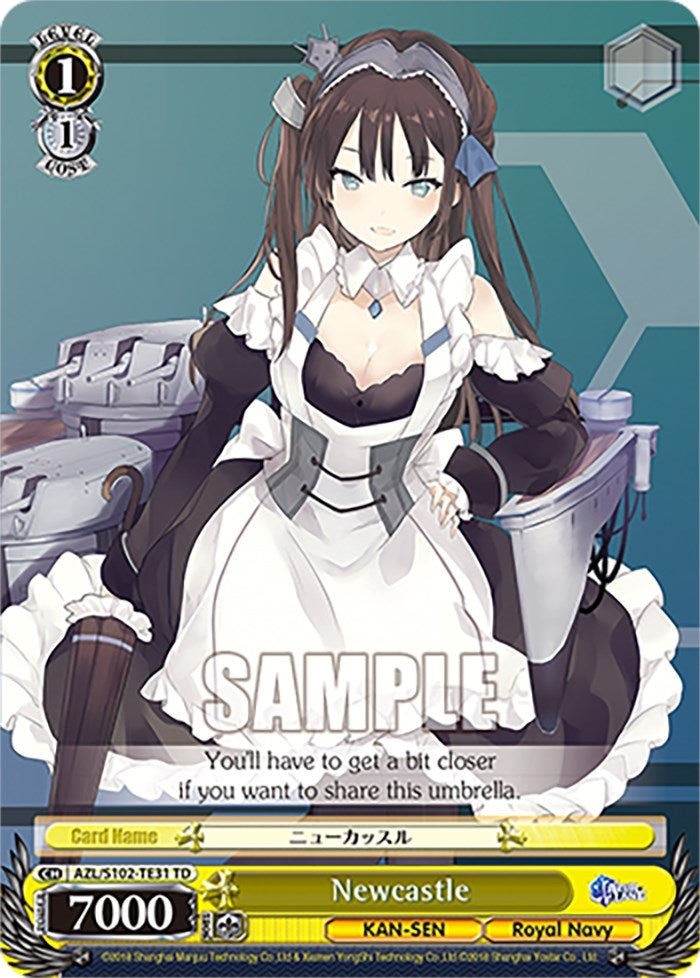 Image for Newcastle (Azur Lane) (AZL/S102-TE31 TD) - Weiss Schwarz
