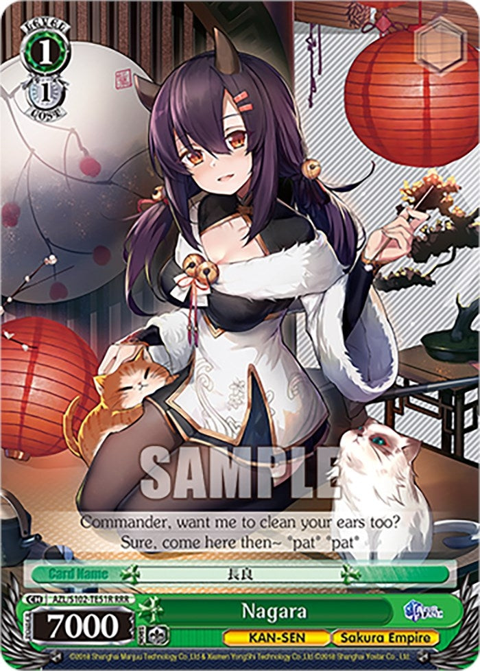 Image for Nagara (RRR) (Azur Lane) (AZL/S102-TE51R RRR) - Weiss Schwarz