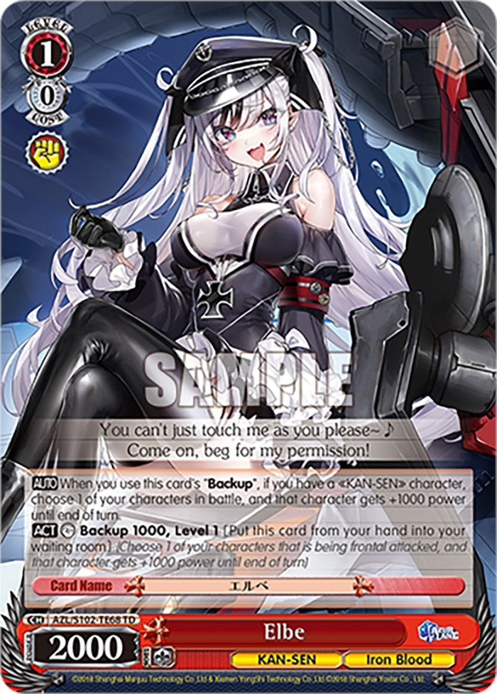 Image for Elbe (Azur Lane) (AZL/S102-TE68 TD) - Weiss Schwarz