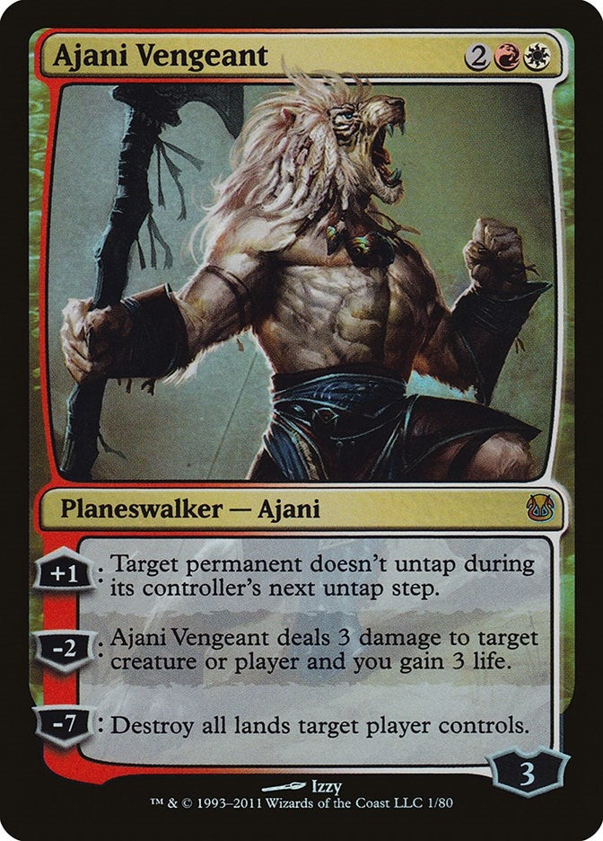 Image for Ajani Vengeant (Duel Decks: Ajani vs. Nicol Bolas) (1) - Magic: The Gathering