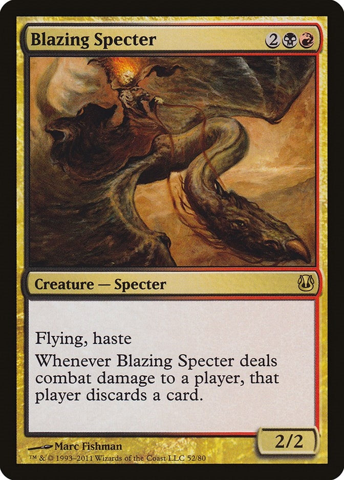 Image for Blazing Specter (Duel Decks: Ajani vs. Nicol Bolas) (52) - Magic: The Gathering