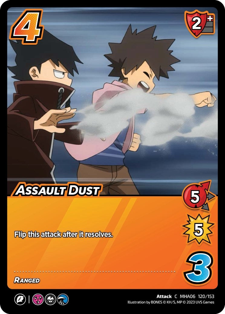Image for Assault Dust (UniVersus: My Hero Academia: Jet Burn) (120/153) - UniVersus