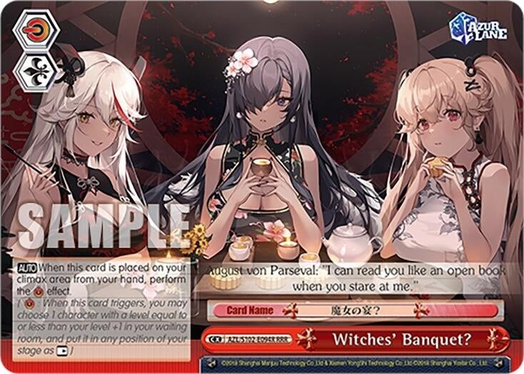 Image for Witches' Banquet? (RRR) (Azur Lane) (AZL/S102-E094R RRR) - Weiss Schwarz