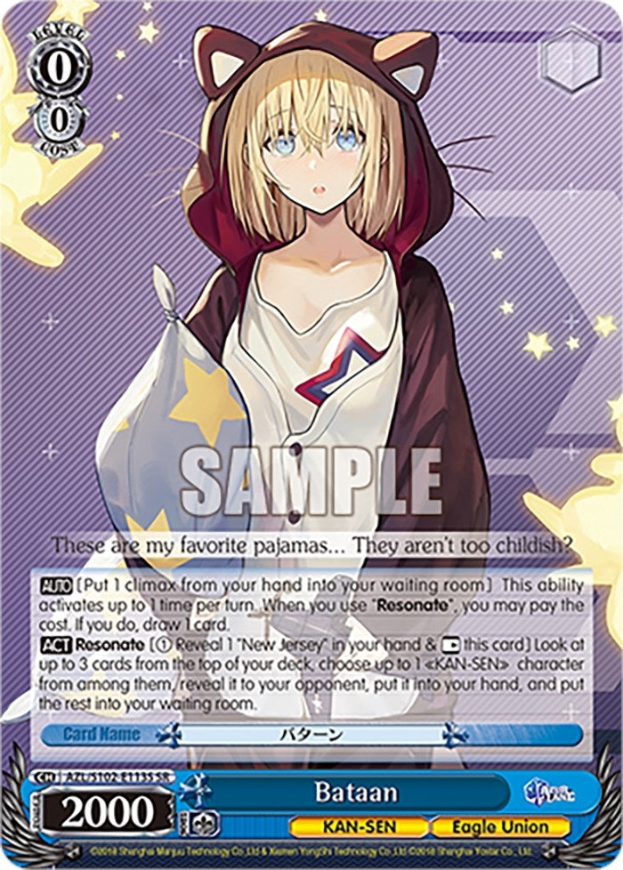 Image for Bataan (SR) (Azur Lane) (AZL/S102-E113S SR) - Weiss Schwarz