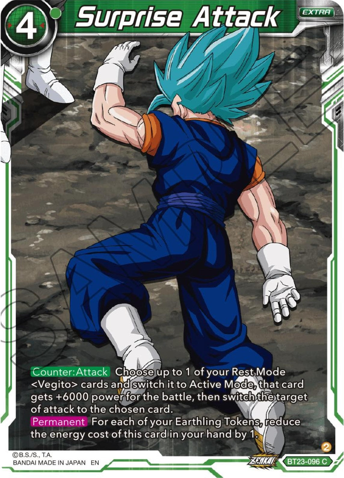 Image for Surprise Attack (Perfect Combination) (BT23-096) - Dragon Ball Super: Masters