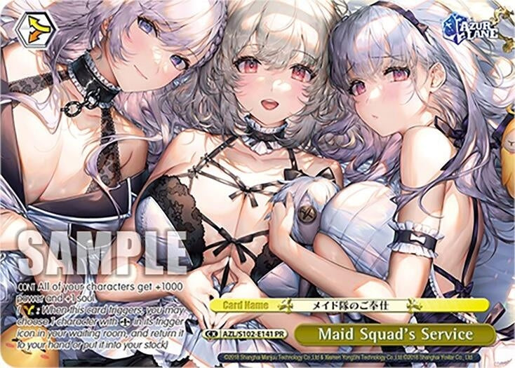 Image for Maid Squad's Service (PR) (Azur Lane) (AZL/S102-E141 PR) - Weiss Schwarz