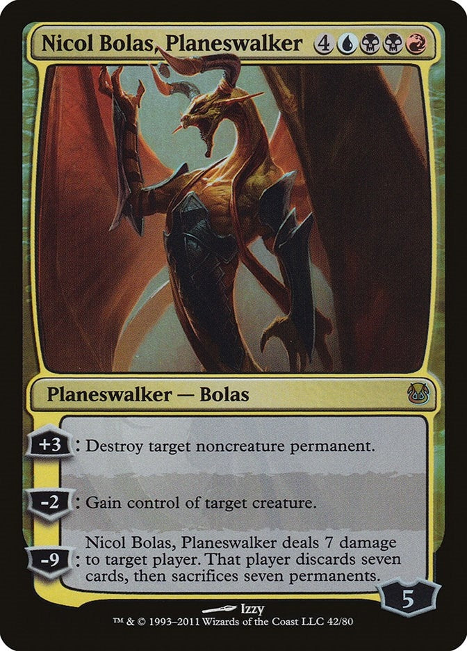 Image for Nicol Bolas, Planeswalker (Duel Decks: Ajani vs. Nicol Bolas) (42) - Magic: The Gathering