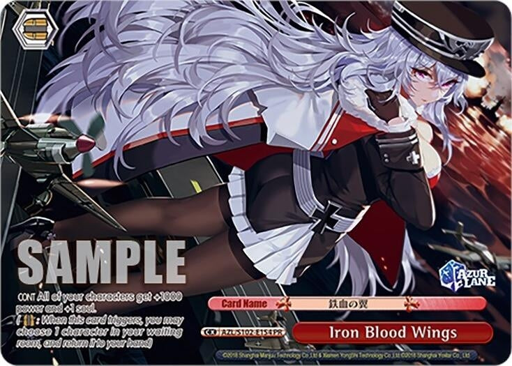 Image for Iron Blood Wings (PR) (Azur Lane) (AZL/S102-E154 PR) - Weiss Schwarz