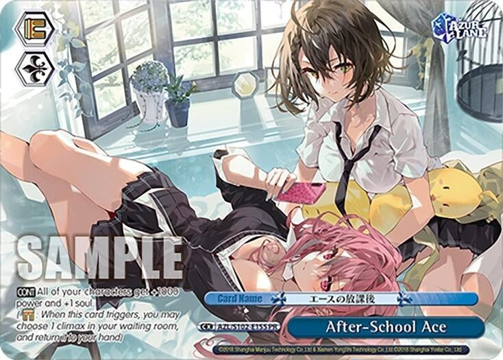 Image for After-School Ace (PR) (Azur Lane) (AZL/S102-E155 PR) - Weiss Schwarz