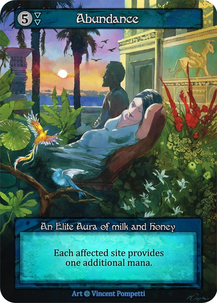Image for Abundance (Alpha) - Sorcery: Contested Realm