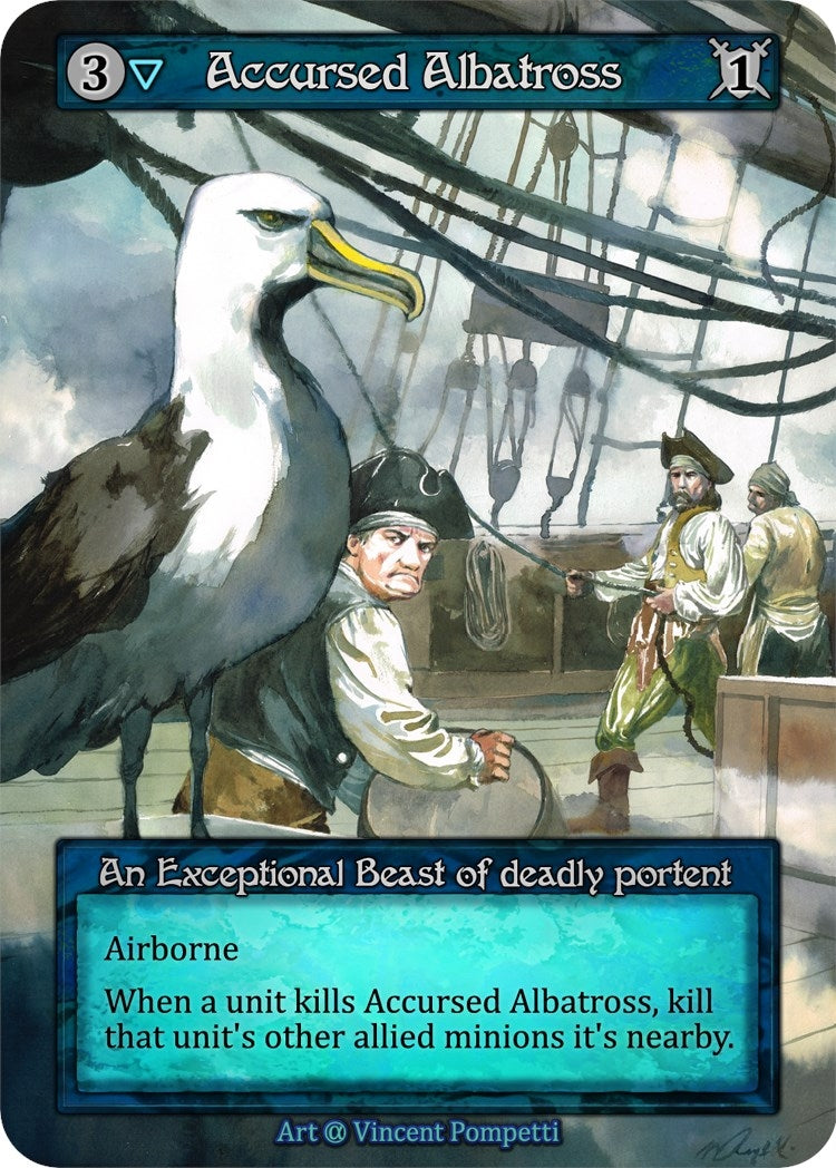 Image for Accursed Albatross (Alpha) - Sorcery: Contested Realm