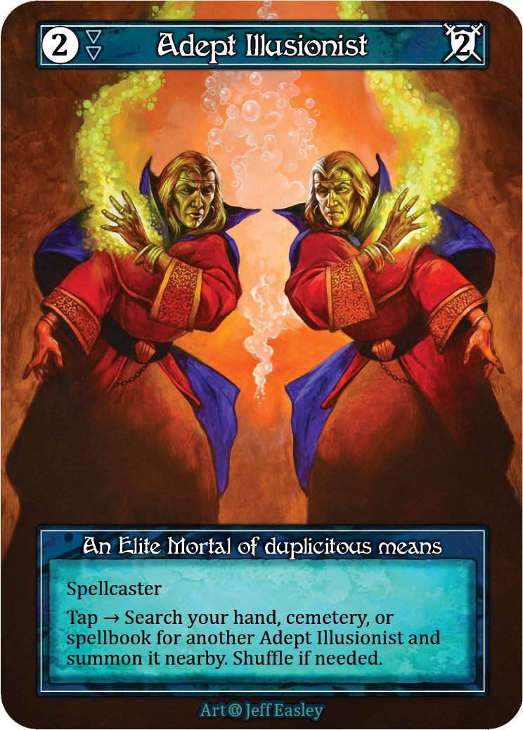 Image for Adept Illusionist (Foil) (Alpha) - Sorcery: Contested Realm