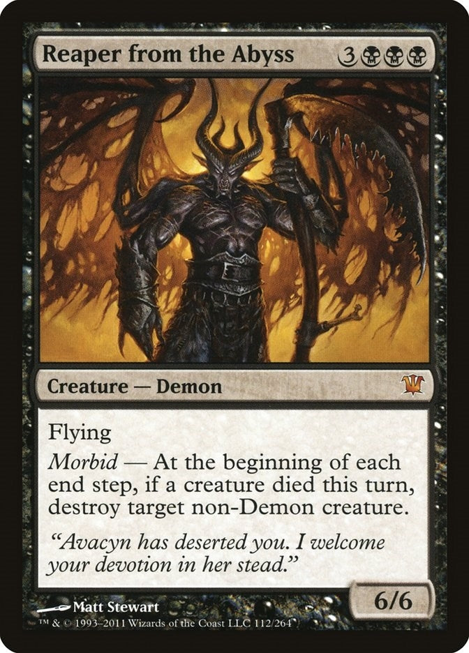 Image for Reaper from the Abyss (Innistrad) (112) - Magic: The Gathering