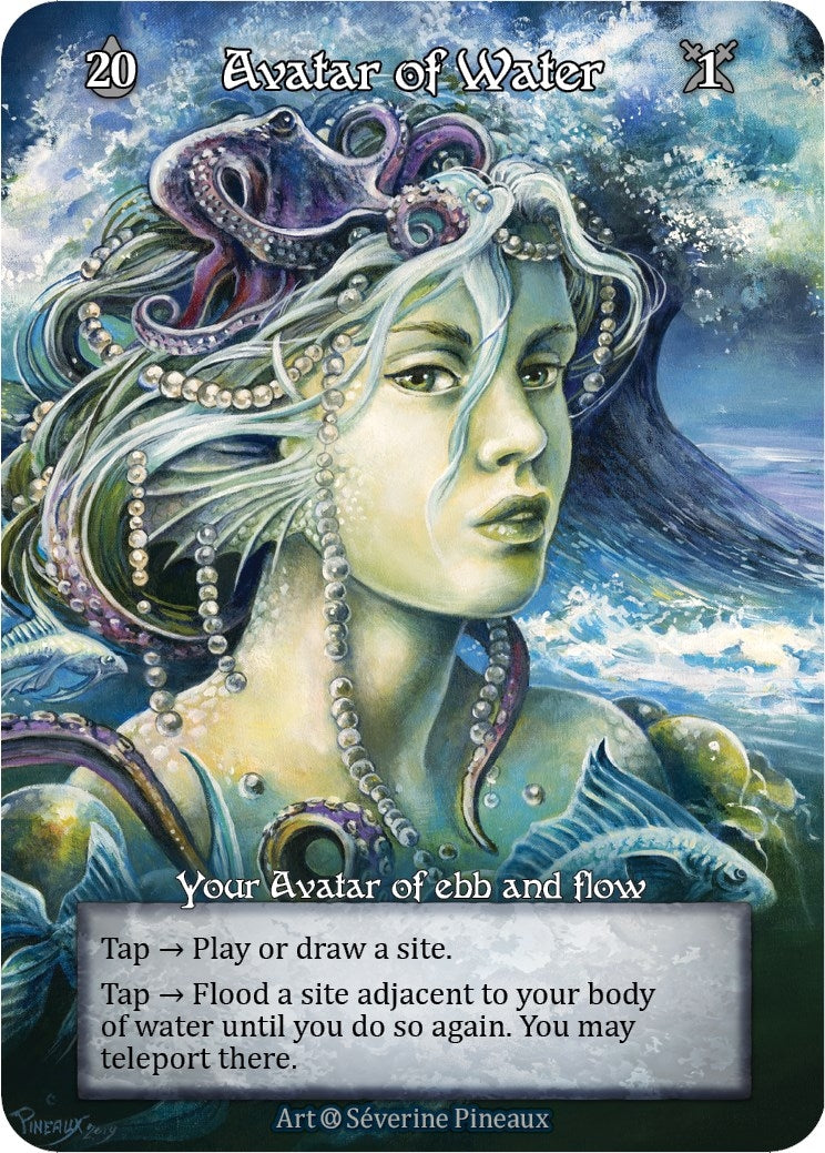 Image for Avatar of Water (Foil) (Alpha) - Sorcery: Contested Realm