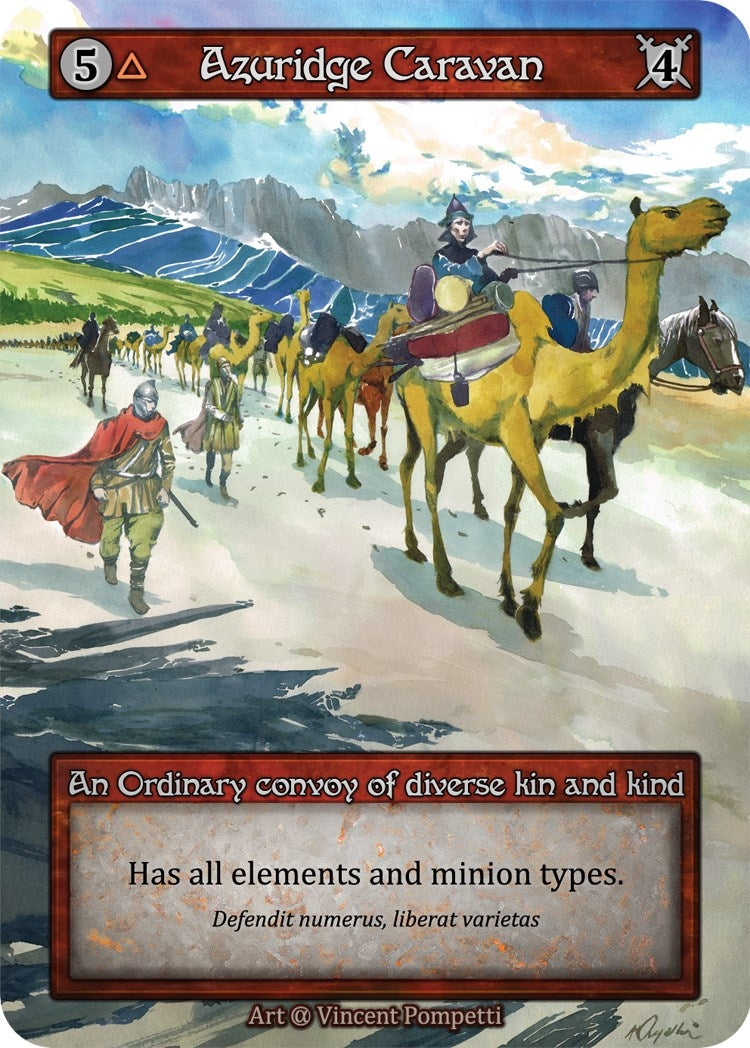 Image for Azuridge Caravan (Alpha) - Sorcery: Contested Realm