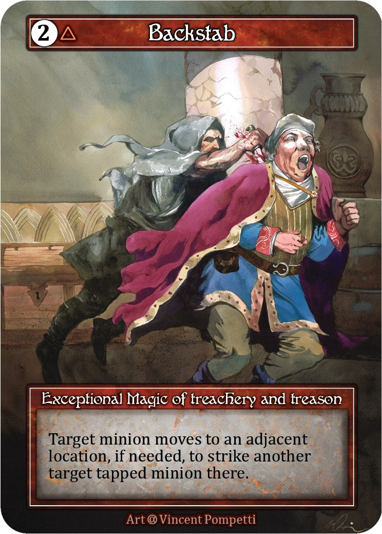 Image for Backstab (Foil) (Alpha) - Sorcery: Contested Realm