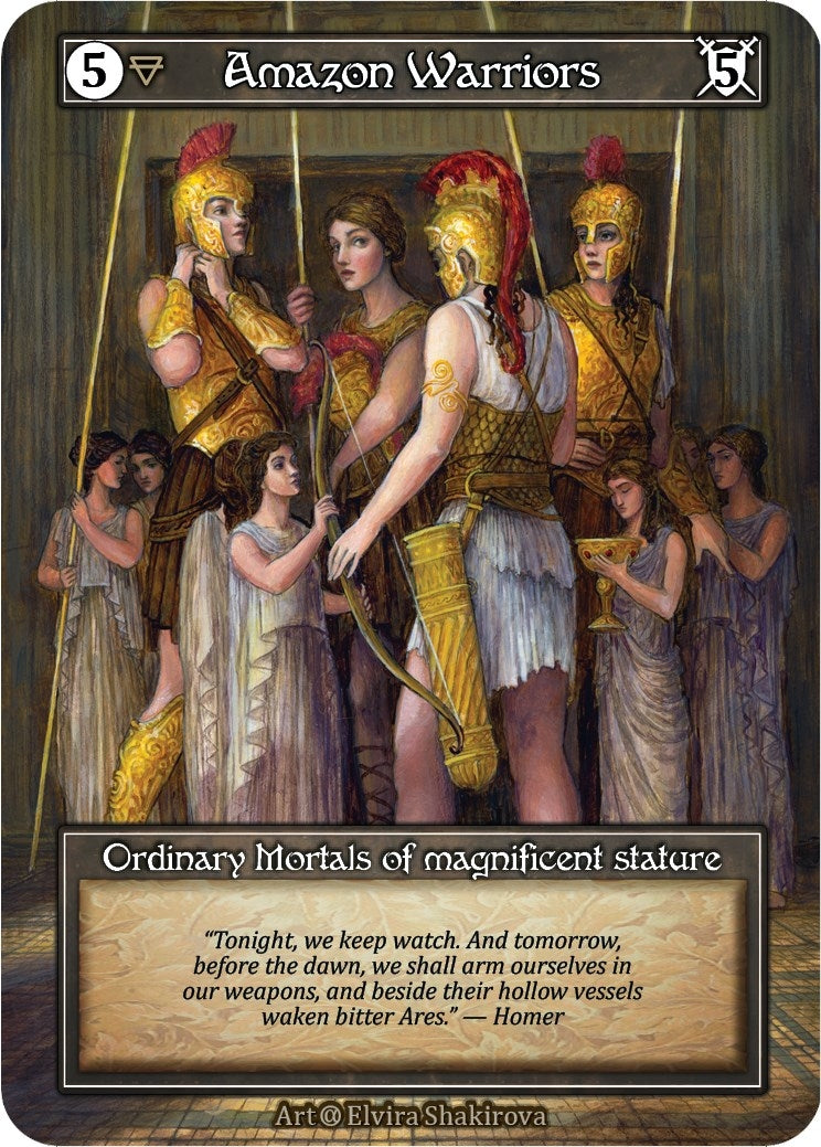 Image for Amazon Warriors (Foil) (Alpha) - Sorcery: Contested Realm
