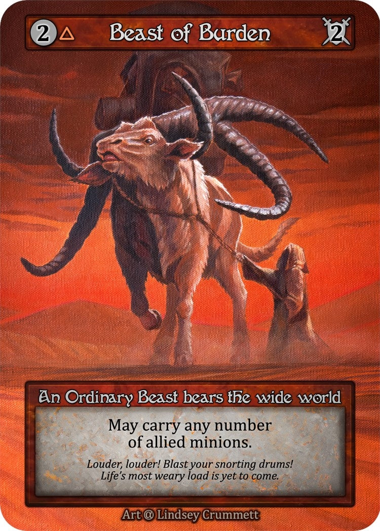 Image for Beast of Burden (Alpha) - Sorcery: Contested Realm